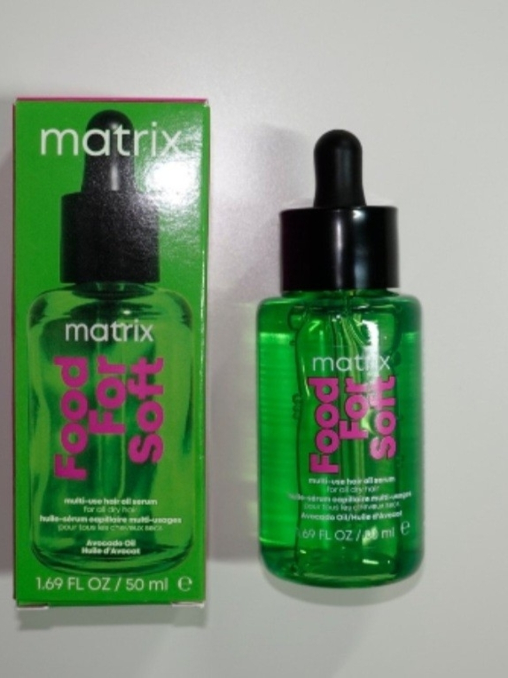 Matix Food For Soft Multi-Use Serum - Green with Pink Label